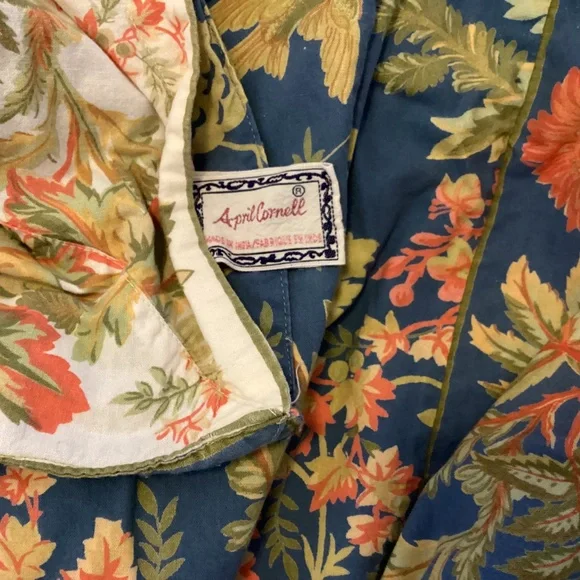 April Cornell Reversible Duvet Cover King Size - Picture 3 of 6